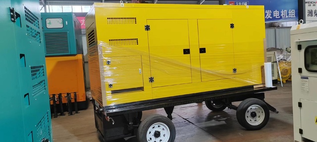 400KW trailer rainproof canopy diesel generator set Weichai