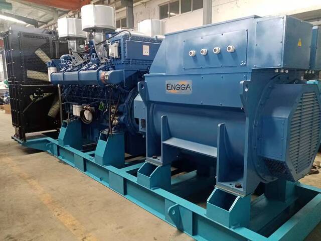 1800KW high voltage diesel generator set