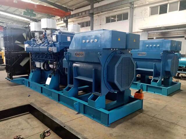 1800KW high voltage diesel generator set