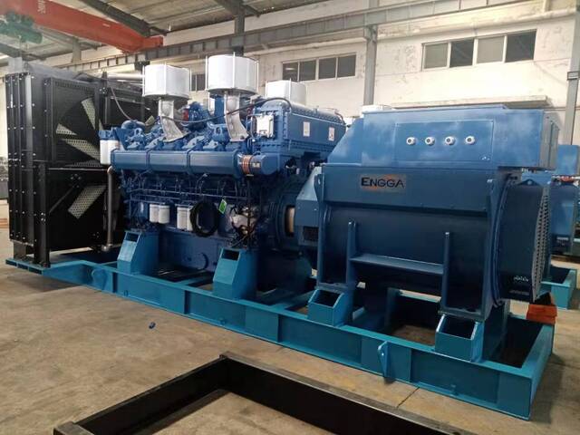 1800KW high voltage diesel generator set