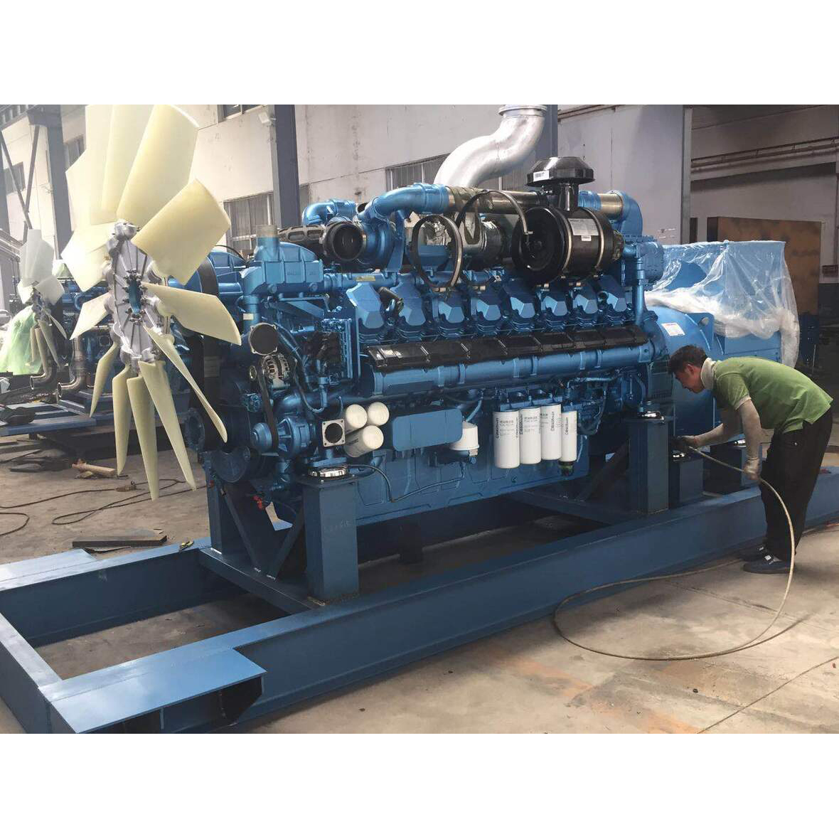 1500KW Weichai diesel generator set