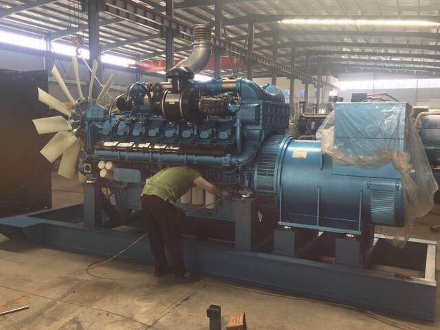 1500KW Weichai diesel generator set