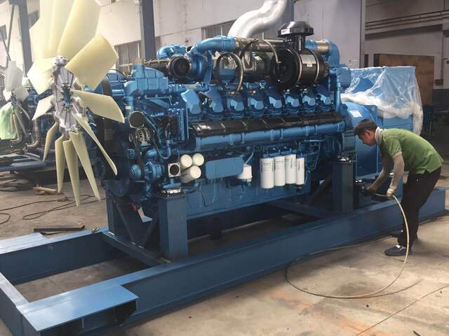 1500KW Weichai diesel generator set