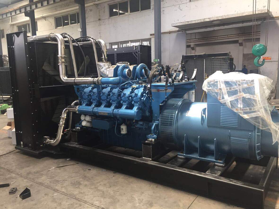 500KW Weichai Baudouin diesel generator set