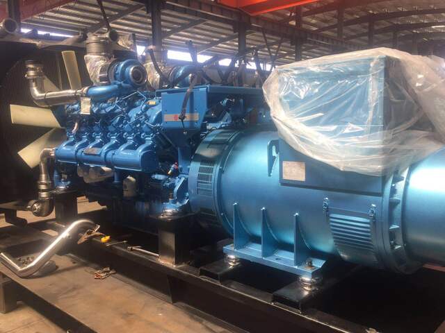 500KW Weichai Baudouin diesel generator set