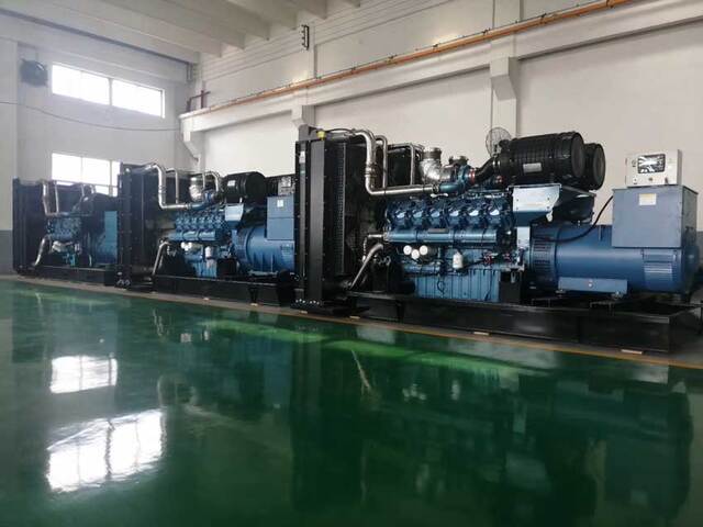 700KW Weichai Baudouin diesel generator set